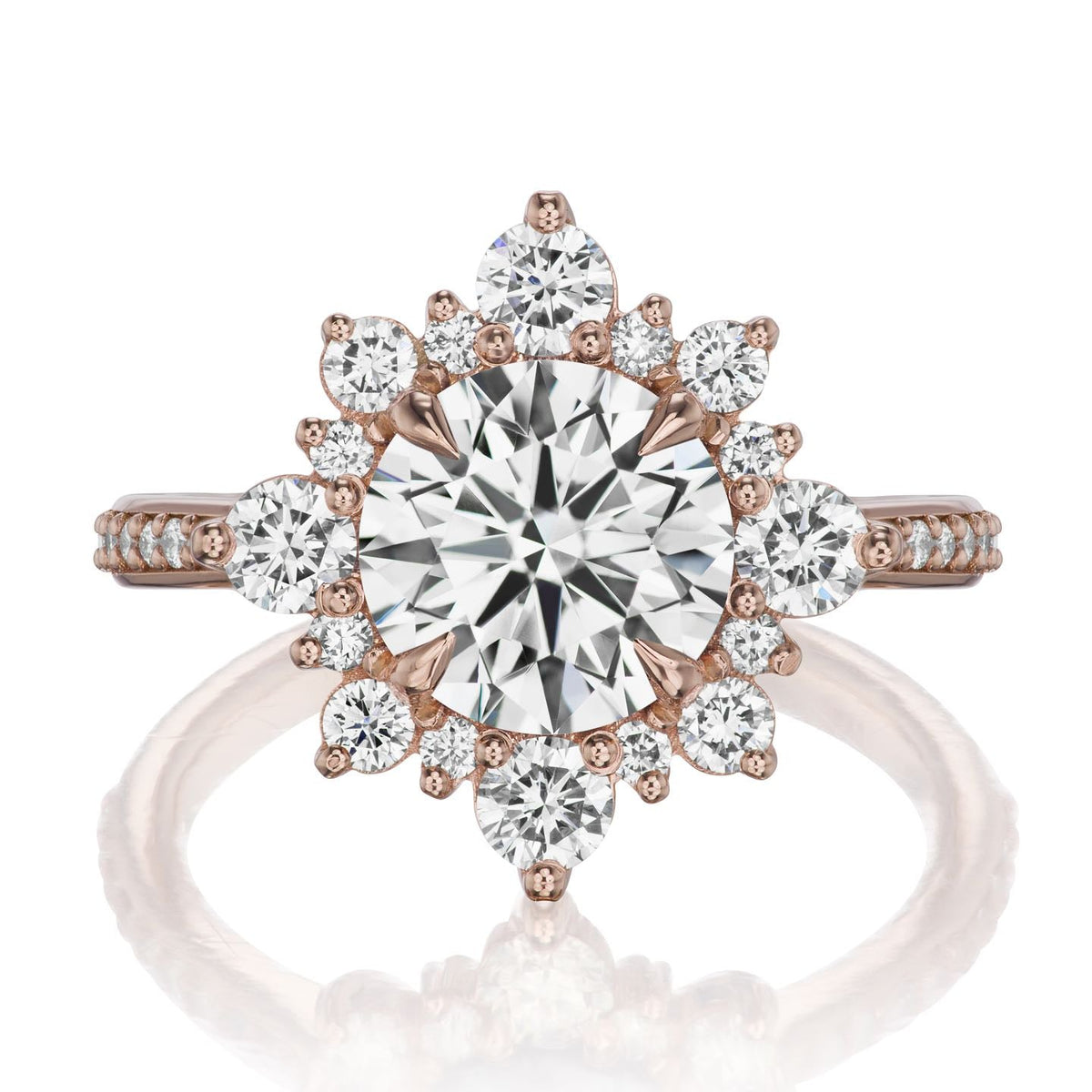 ・REYNA・Lab-Grown Diamond Center, Diamond Halo (2.52ctw+)