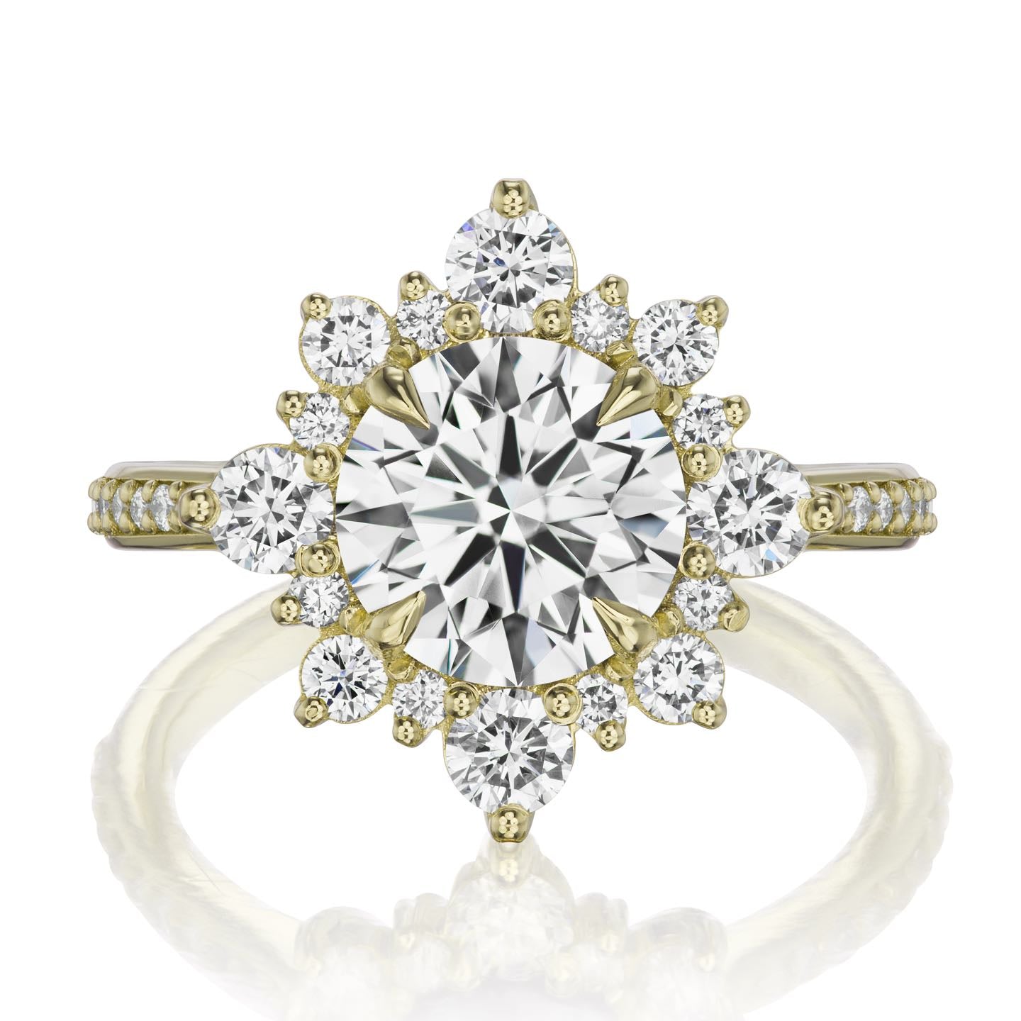 ・REYNA・Lab-Grown Diamond Center, Diamond Halo (2.52ctw+)