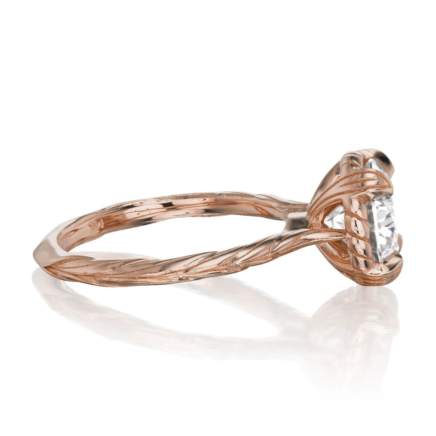 ・SIENNA・Lab-Grown Diamond, Willow Leaf Band (2ct)