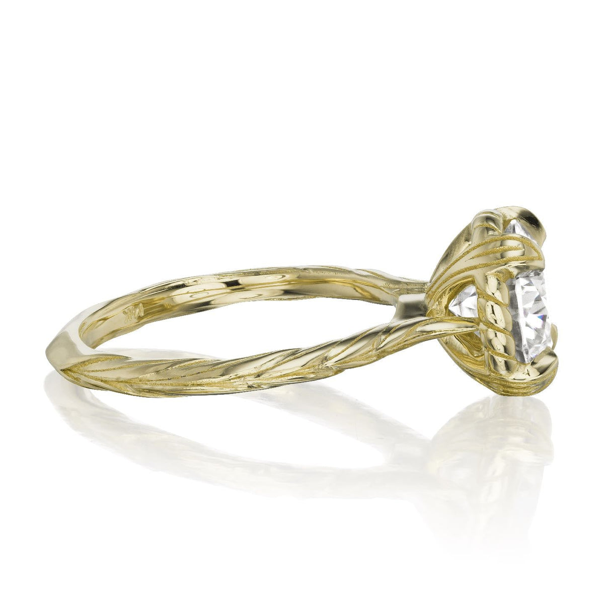 ・SIENNA・Lab-Grown Diamond, Willow Leaf Band (2ct)