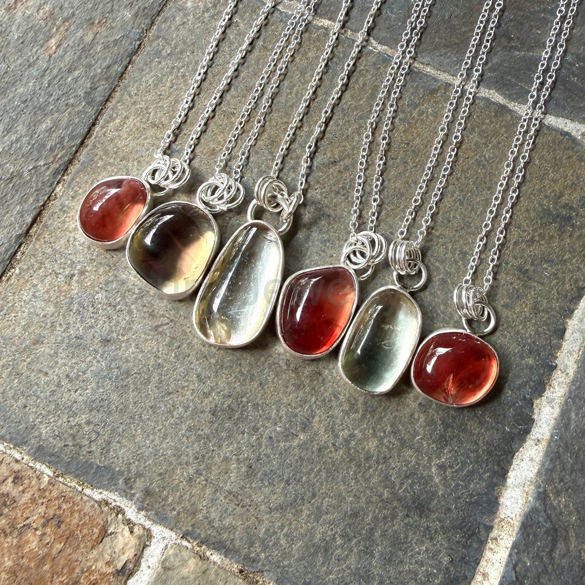 Champagne Oregon Sunstone Pendant Necklace | Sterling Silver | PNW Gemstone - image 5