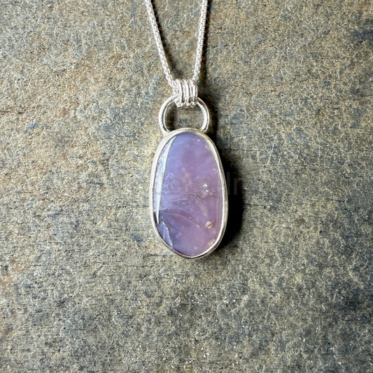 Oregon Holley Blue Pendant Necklace | Pacific Northwest Gemstone