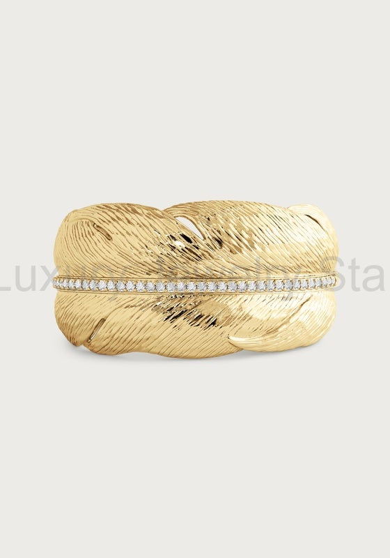 Feather Wide Cuff