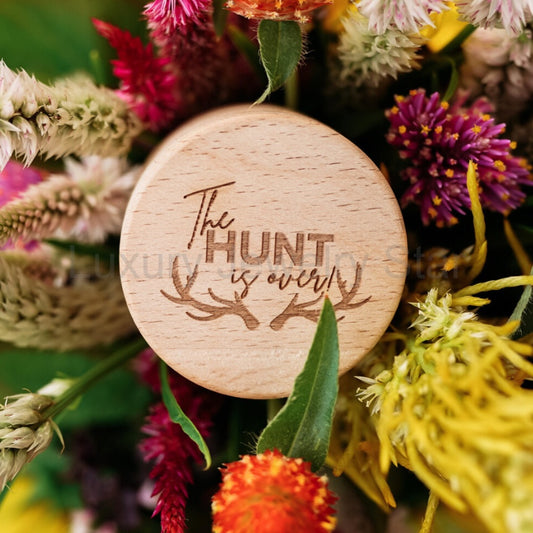 "The Hunt Is Over" Ring Box