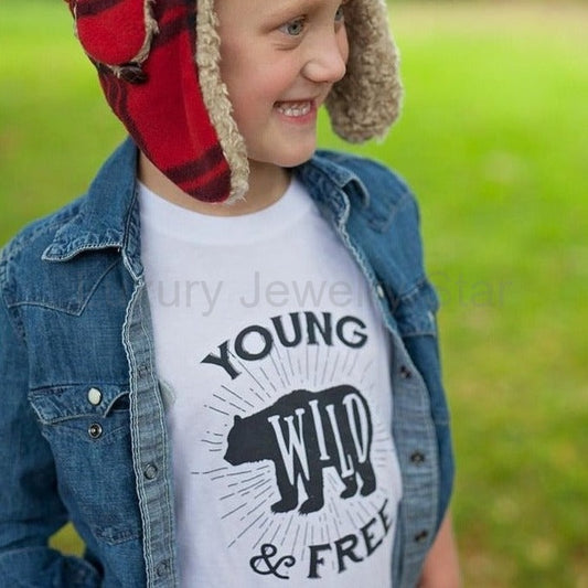 Young, Wild & Free - Youth & Baby Shirt