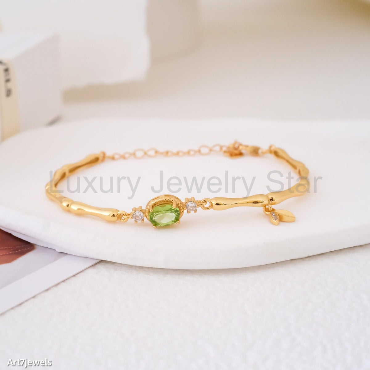 Peridot Bracelet - image 6
