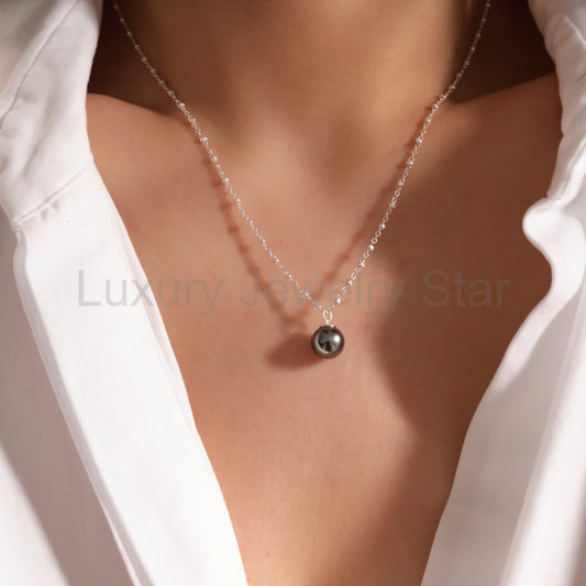 Silver Tahitian Necklace
