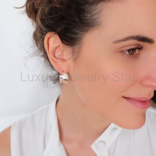 Statement Hoop Earrings - image 2