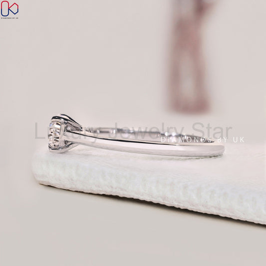 Pear diamond East West Diamond Ring - image 2