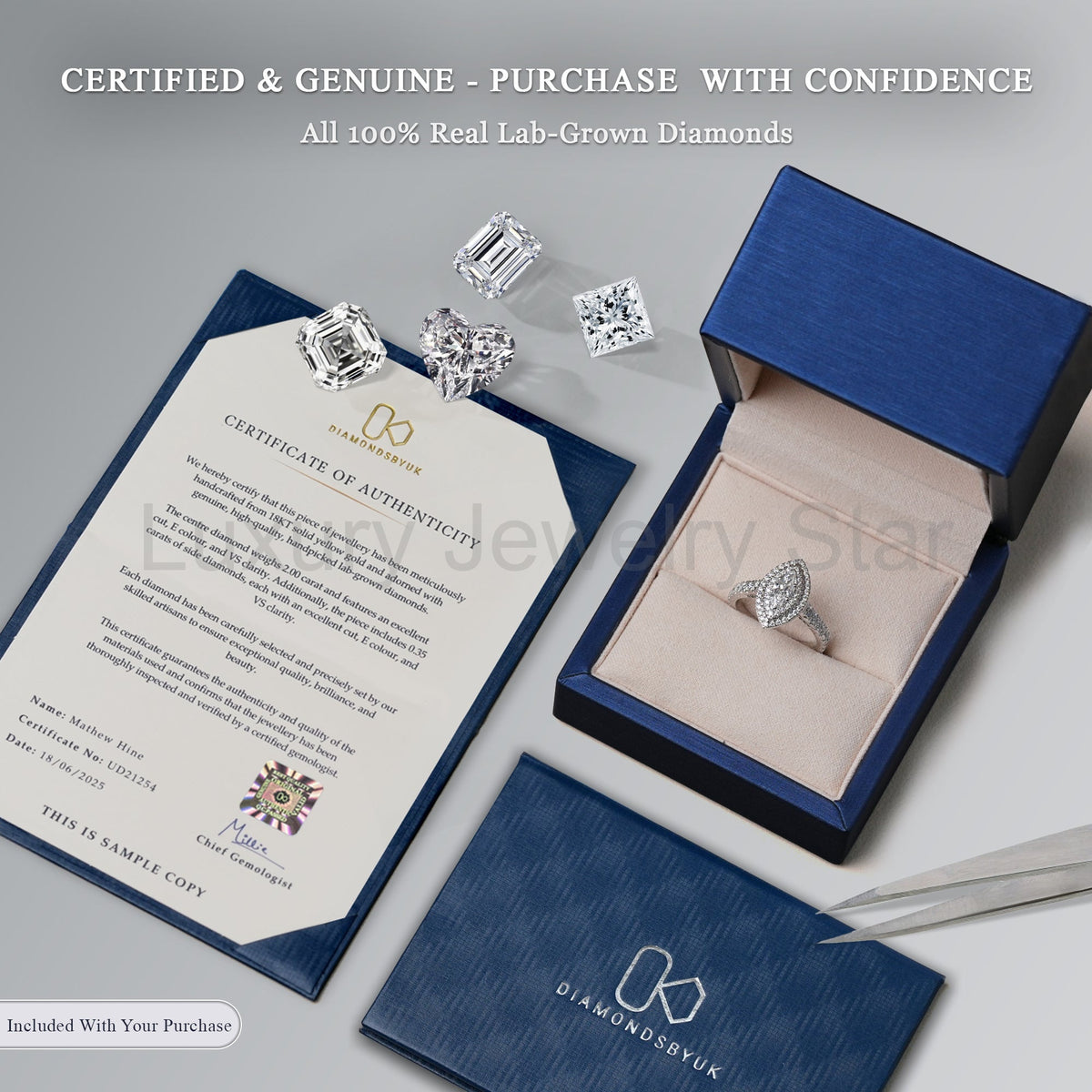 Round Cut Diamond Ring With Solitaire Style - image 6