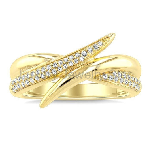Aeris Gold Diamond Fashion Band