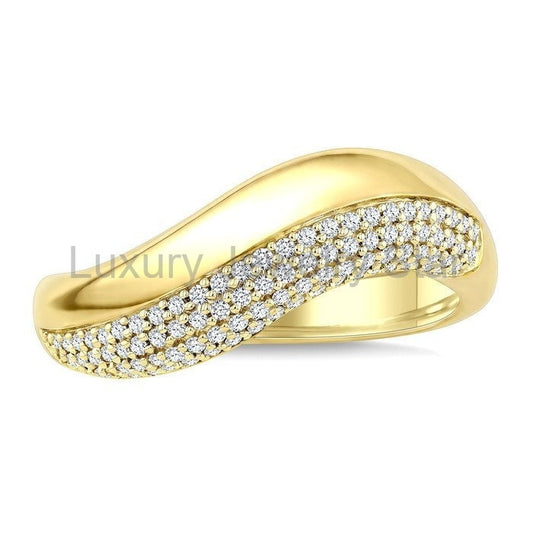 Aeris Gold Diamond Fashion Ring