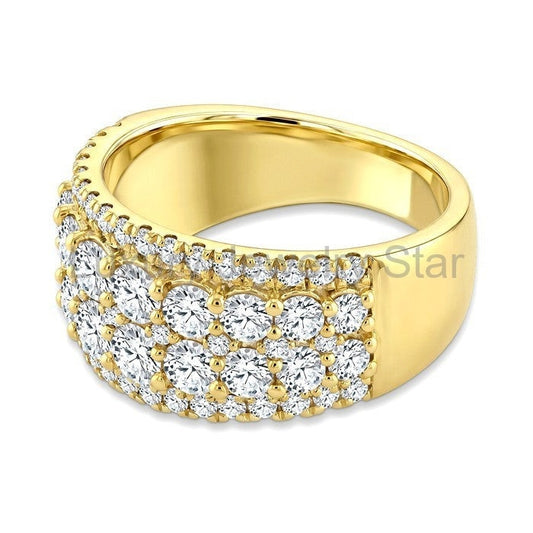 Bold Diamond Fashion Ring - image 2