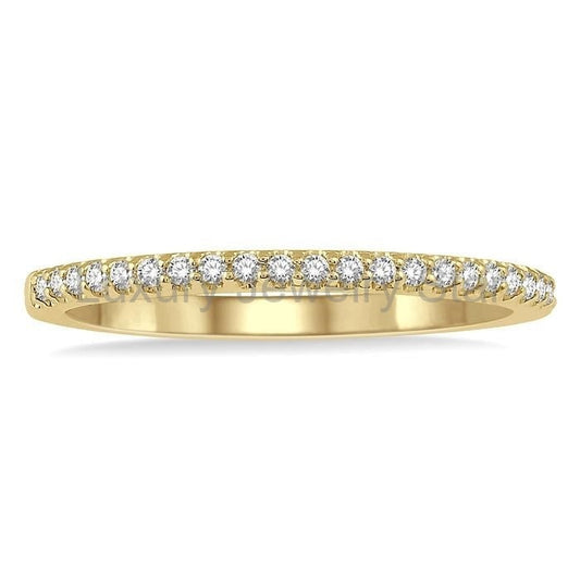 Diamond Wedding Band - image 2