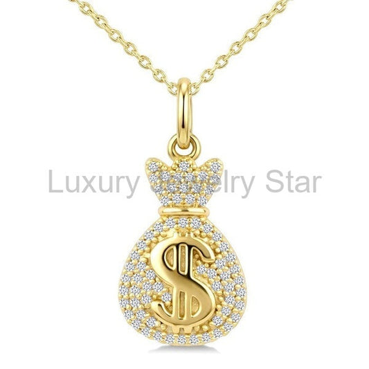 Dollar Diamond Fashion Pendant