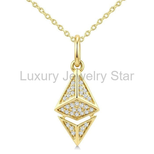 Ethereum Diamond Fashion Pendant