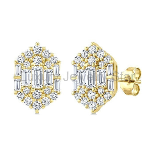 Fusion Diamond Fashion Earrings
