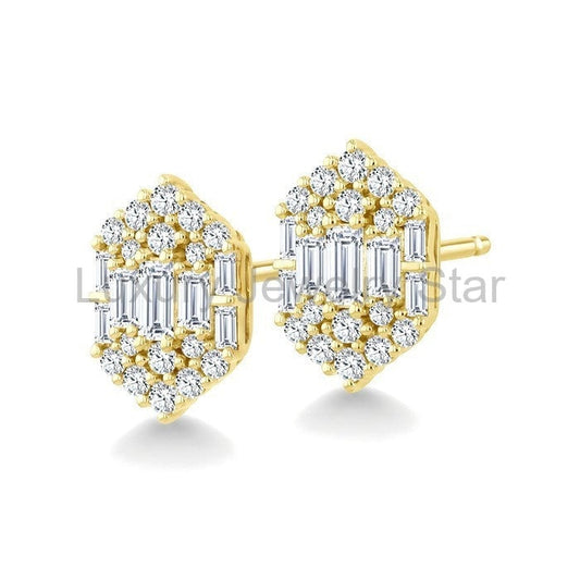 Fusion Diamond Fashion Earrings - image 2