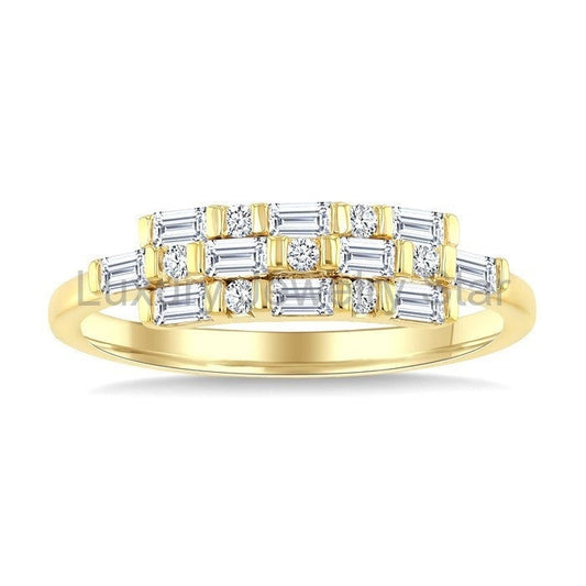 Fusion Diamond Fashion Ring