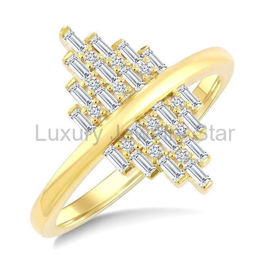 Fusion Diamond Fashion Ring
