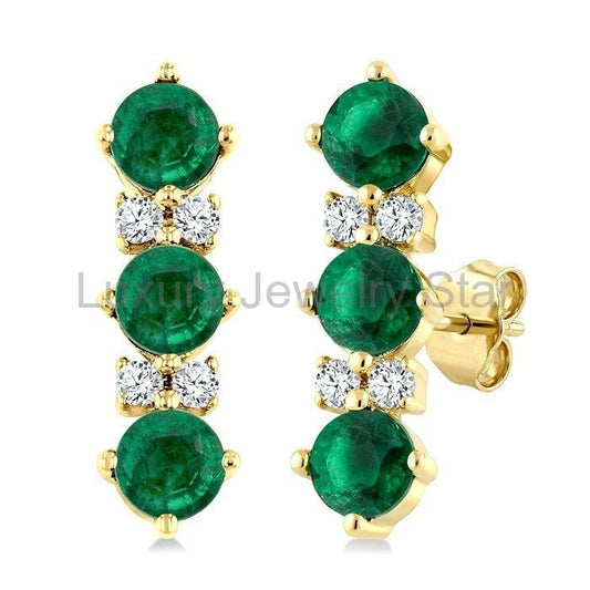 Gemstone & Petite Diamond Fashion Earrings
