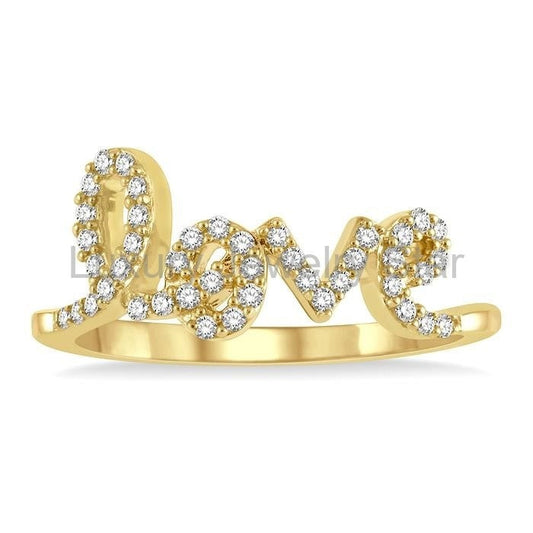 Love Diamond Fashion Ring - image 2