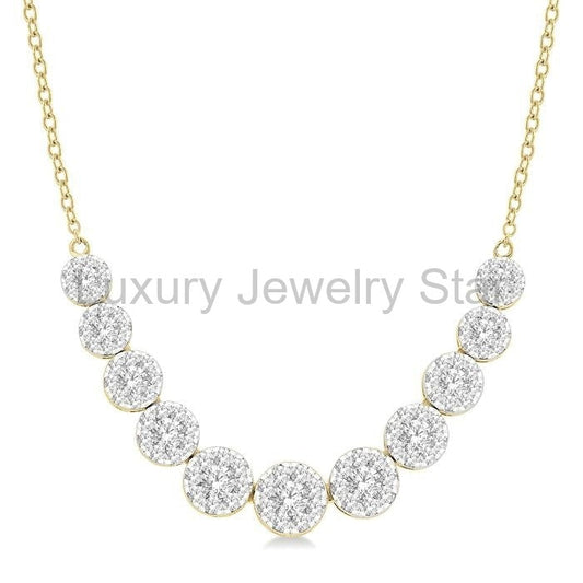 Lovebright Essential Diamond Smile Necklace