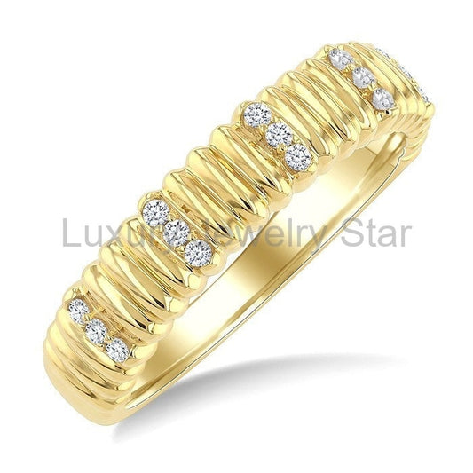Pirouette Diamond Fashion Band