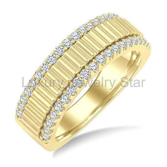 Pirouette Diamond Fashion Ring