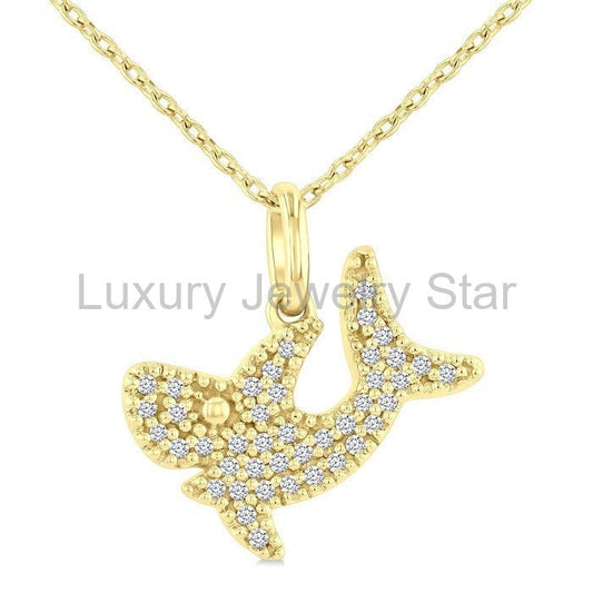 Shark Petite Diamond Fashion Pendant