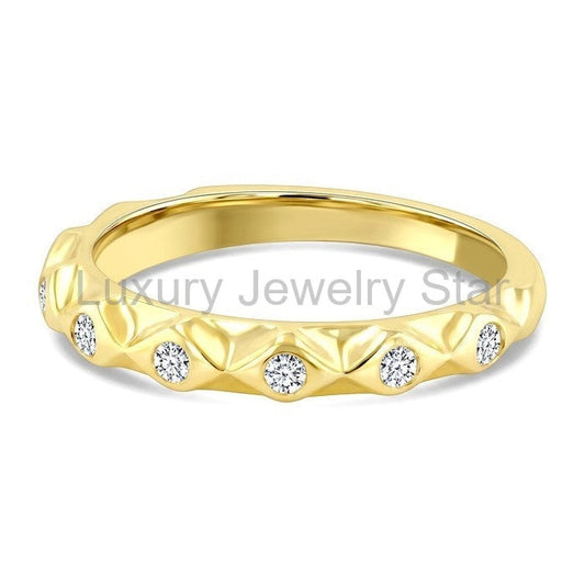 Stackable Diamond Fashion Band