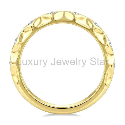 Stackable Diamond Fashion Band - image 2
