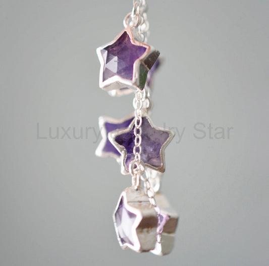 Amethyst Stargazer Earrings - image 2