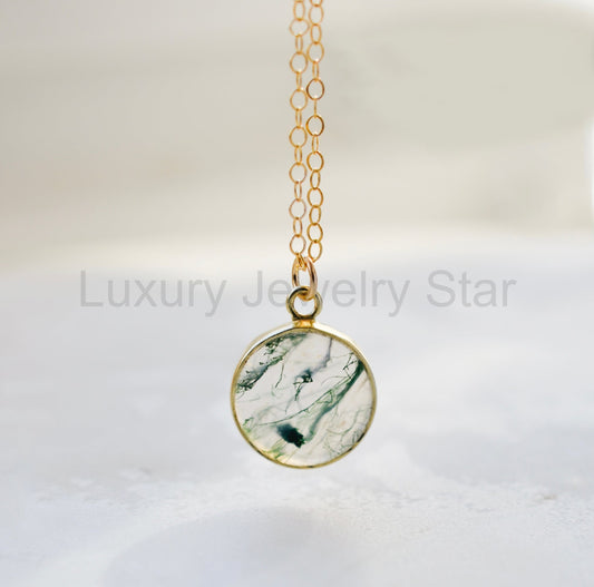 Forest Moss Necklace