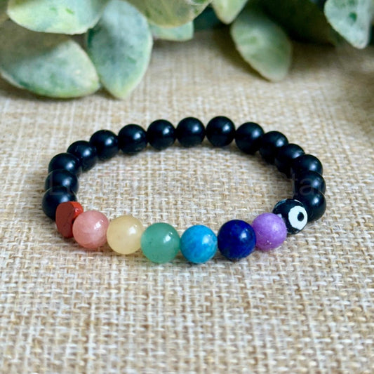 7 Chakra Rainbow Bracelet (Kids)