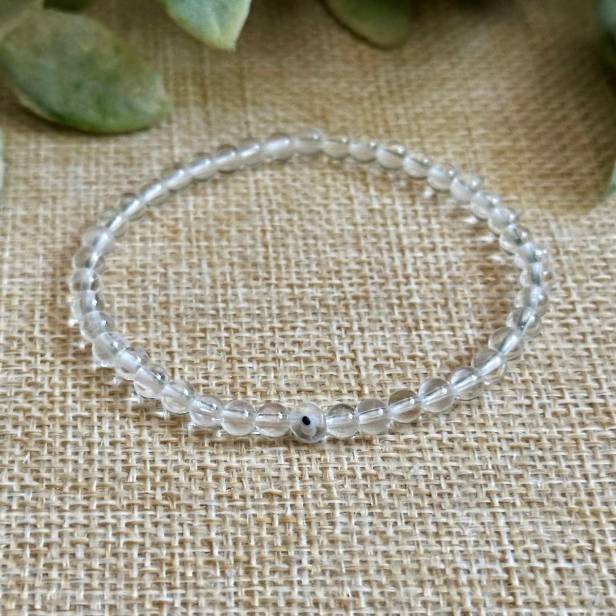 Crystal Quartz & Evil Eye (Tiny) - image 3