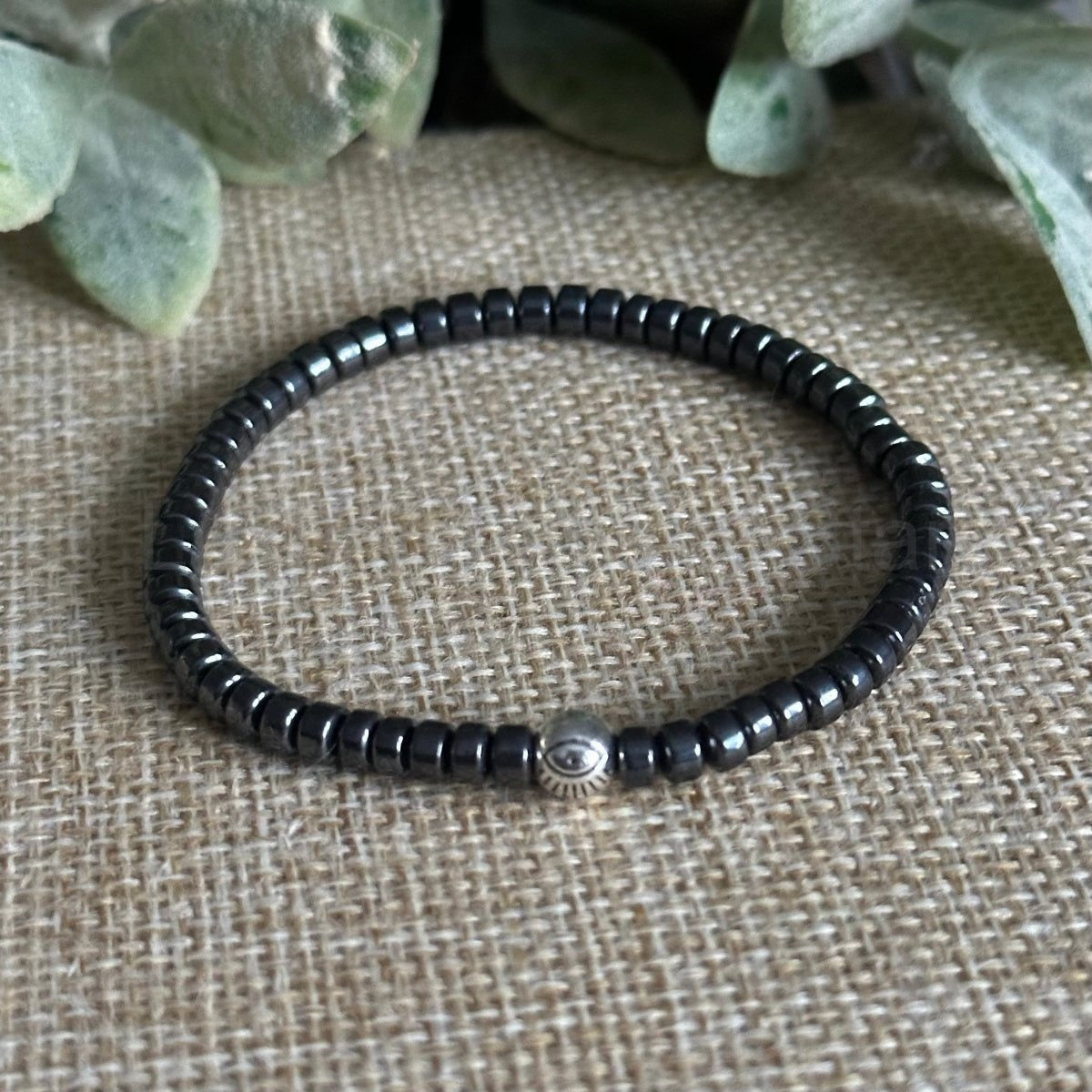 Hematite & Evil Eye (Tiny) - image 3