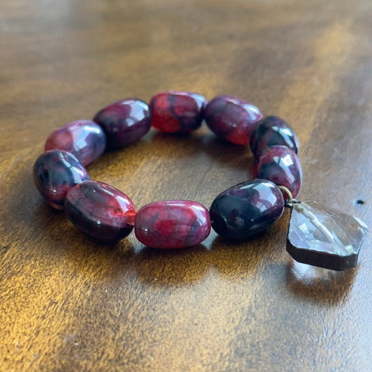 Red & Purple Agate (Super Chunky) - image 2