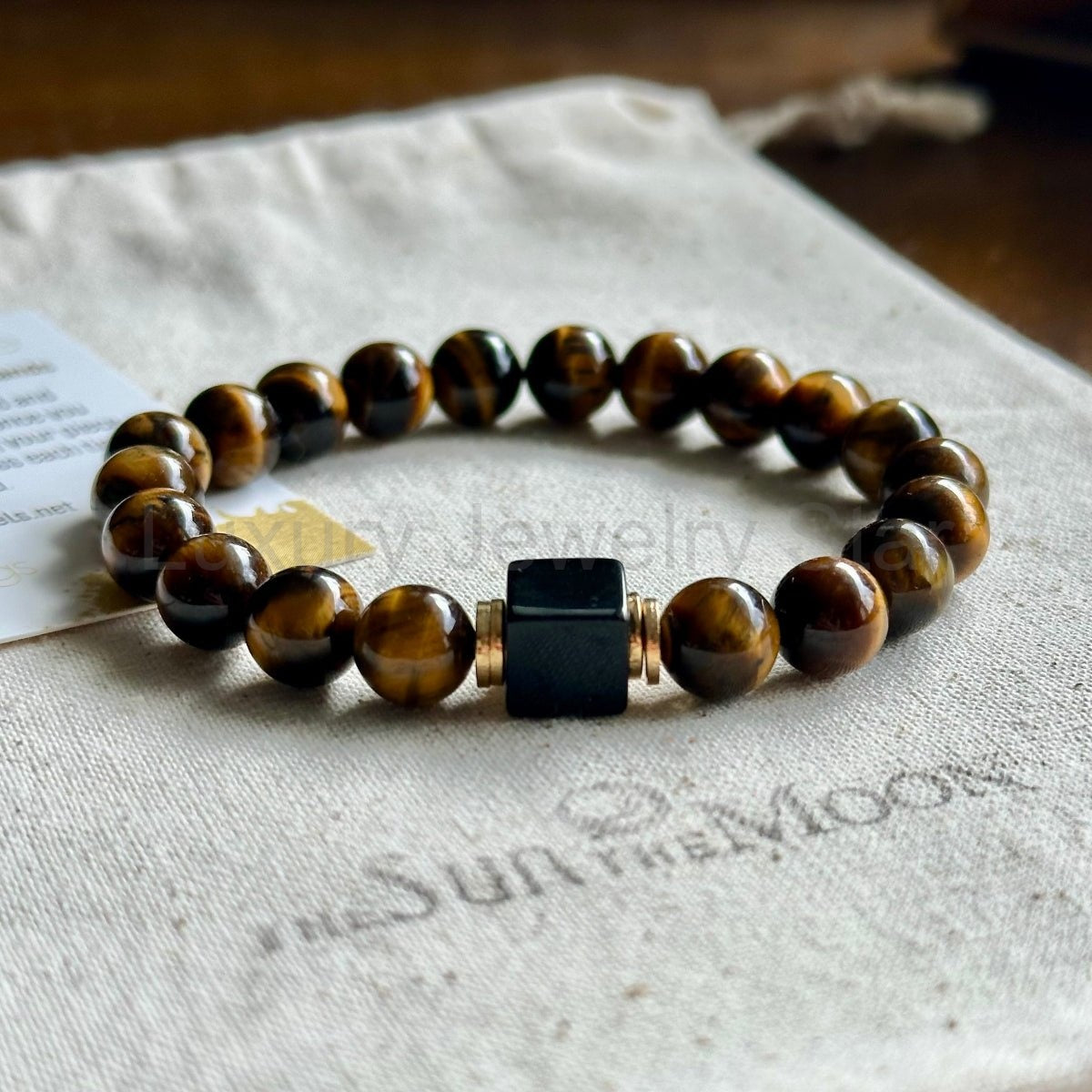 Tiger's Eye & Black Onyx | Courage & Protection