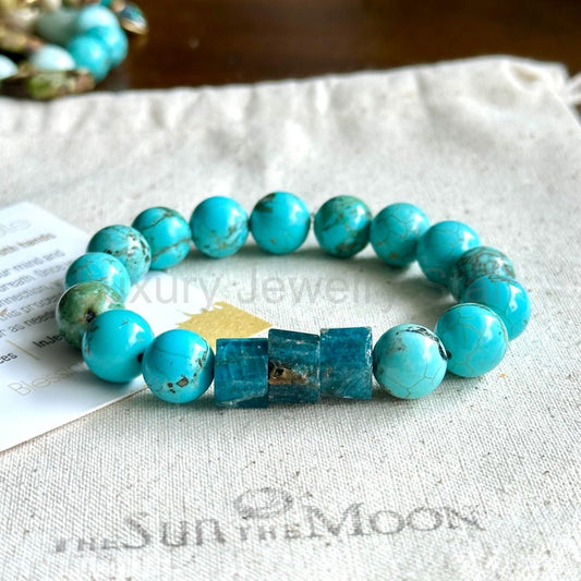 Turquoise & Apatite (Chunky)