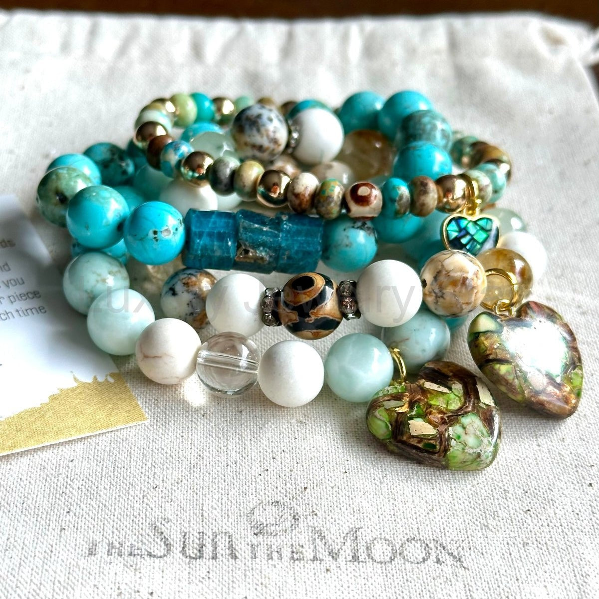 Turquoise & Apatite (Chunky) - image 7
