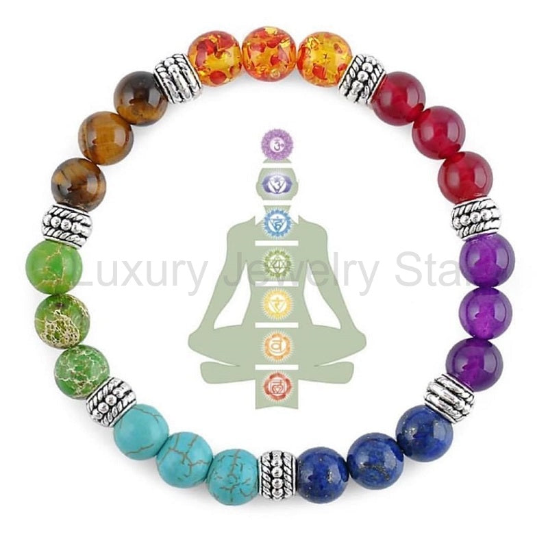 7 Chakra Healing Bracelet for Energy Balance