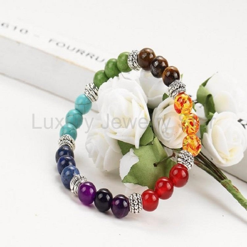 7 Chakra Healing Bracelet for Energy Balance - image 7
