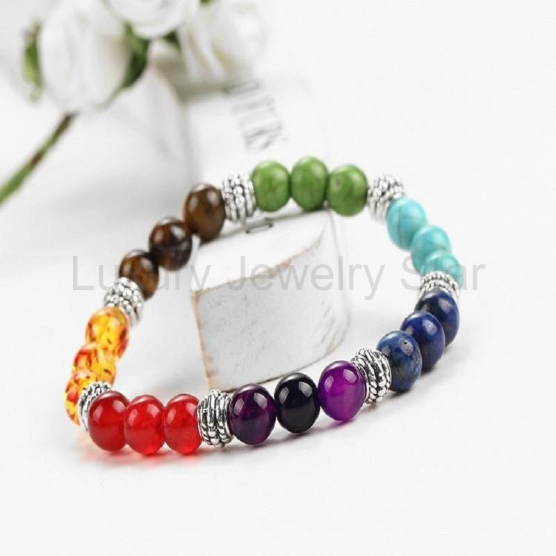 7 Chakra Healing Bracelet for Energy Balance - image 8