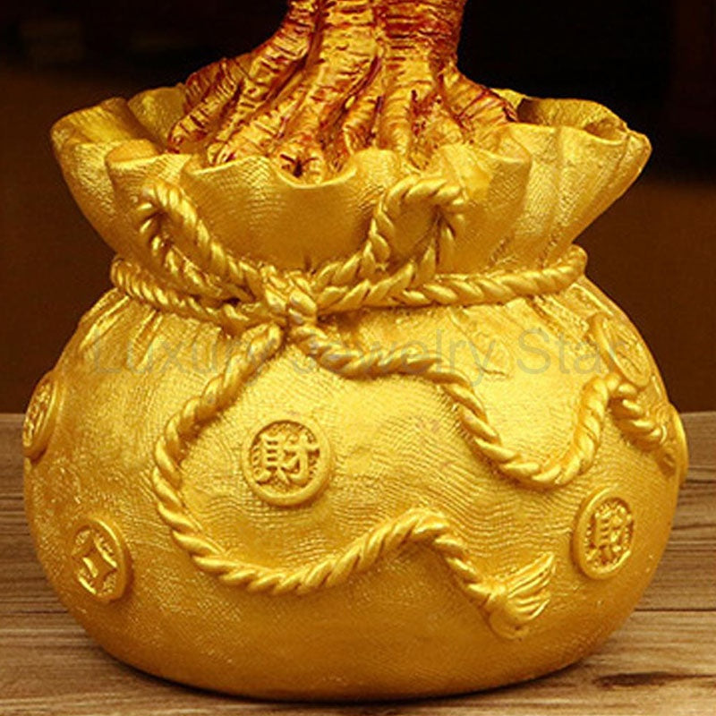 Citrine Money Tree for Prosperity - Feng Shui Gemstone Ornament - image 3