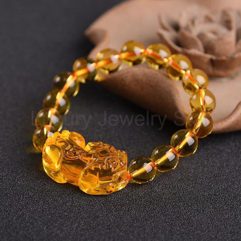 Citrine Pixiu Bracelet - Attract Wealth - image 4