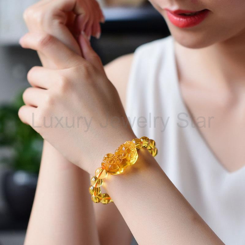 Citrine Pixiu Bracelet - Attract Wealth - image 5