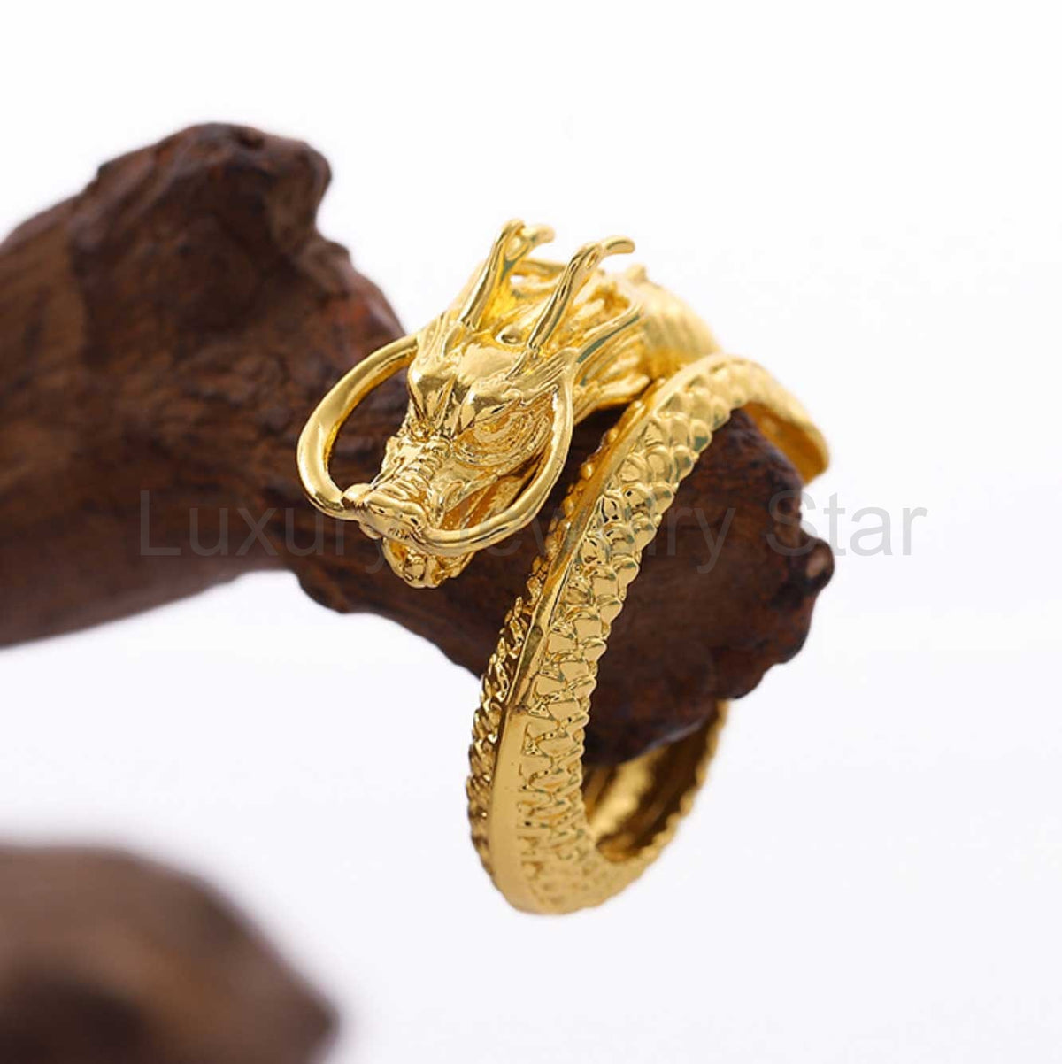 Dragon and Phoenix Couple Ring - image 3