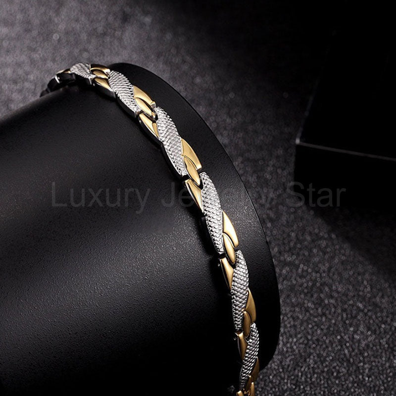 Dragon Scale Germanium Titanium Magnetic Bracelet - image 10