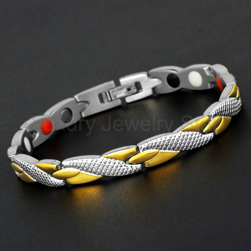 Dragon Scale Germanium Titanium Magnetic Bracelet - image 3